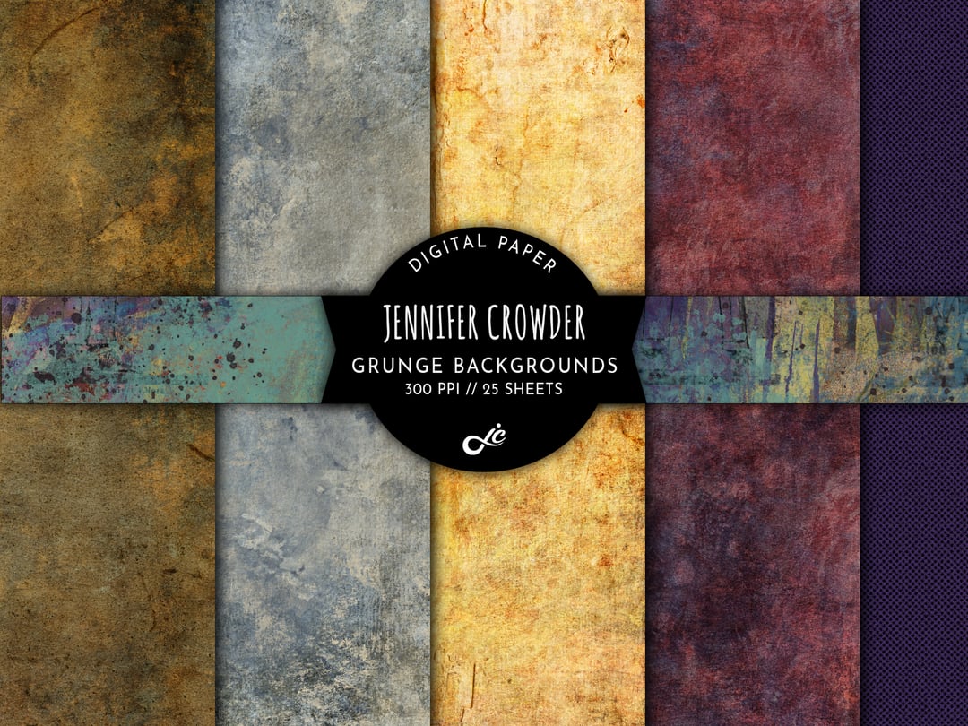 Grunge Texture Paper Pack