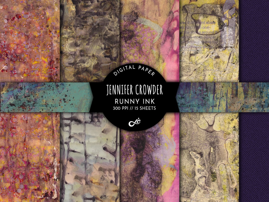 CitraSolv Texture Digital Paper Pack