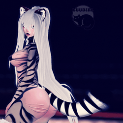 Tigra, Tiger Girl Avatar [3.0][3D Model][SPS][Physbone]