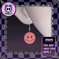 [Free] Smile Earrings