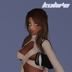 'baddie basics' shoulder bag & keychain set (free)