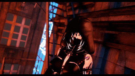 Midnight "The Dark Huntress" (PC & Quest) - [Phys Bones]