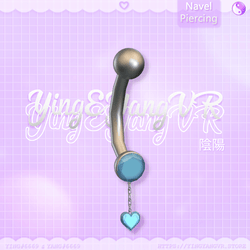 Navel Piercing Set (3D Assets)