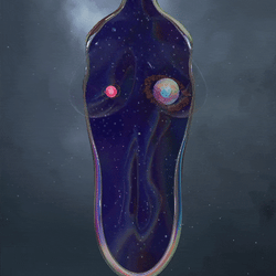 Glitties in Space for Zinfit Base (Animated Planet Rotations!)
