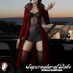 Supernatural Babe [4pc Outfit Set]