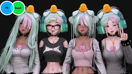 Iris | free model | pc & quest + gogo loco โฅ sfw