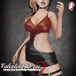 Valentina Dress - Chain Cut Out Bodycon 