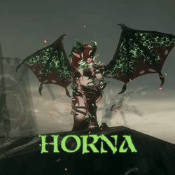 Horna, The corrupted dragon girl