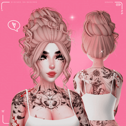 CurlyBun V2 by Nessy! 