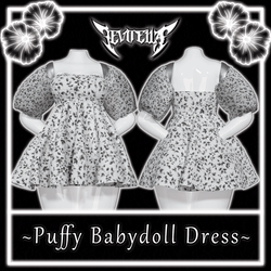 Puffy Babydoll Dress (OLD)
