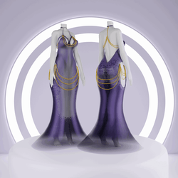 Dinzee's Chained Dress 