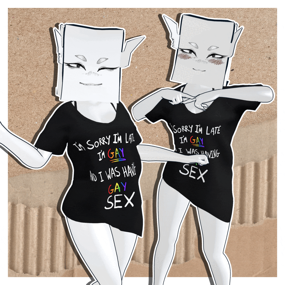 Free shirt that explains why you were late (You were having gay sex) - Free