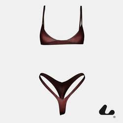 LEATHER BIKINI