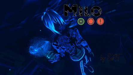 Milo PC VRChat Avatar SPS + Green Optimized 