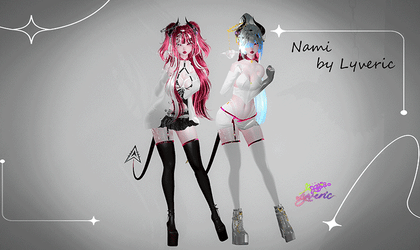 波 ɴᴀᴍɪ; Nami Ed VRChat Avatar PC 3.0 Phys Bones