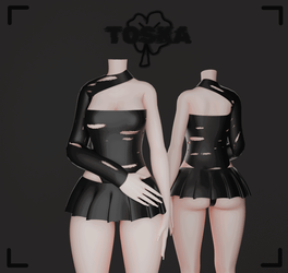 Bodysuit and Skirt Set!