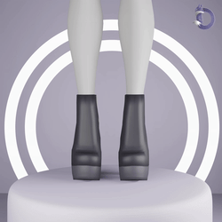 Dinzee's Platform Heel