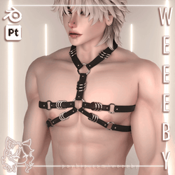 Akii Chest Harness [VRChat Asset]