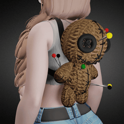 "Needles" the doll (asset pack)