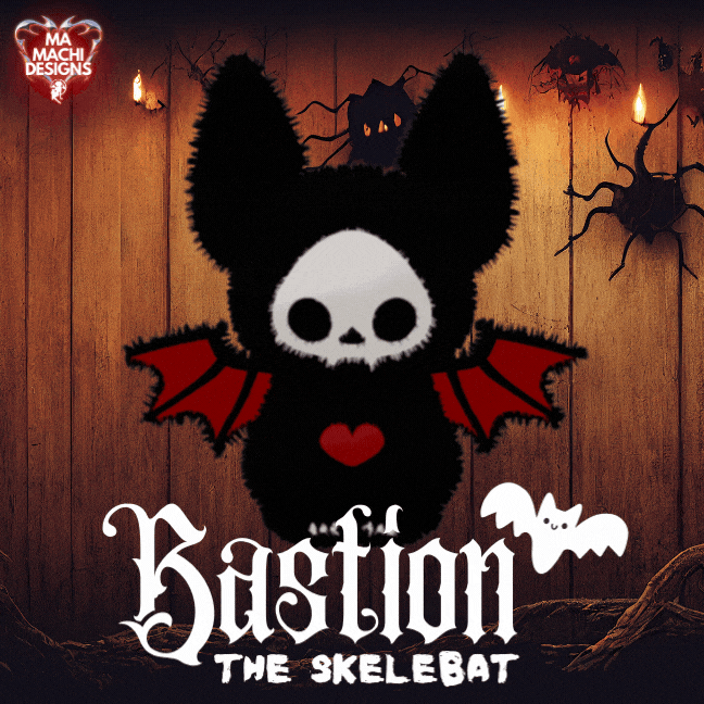 🦇 Bastion the Bat - Plushie Pet 🦇