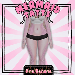 🧜‍♀️ Mermaid Tatts | Vrbase Egirl & Zinfit