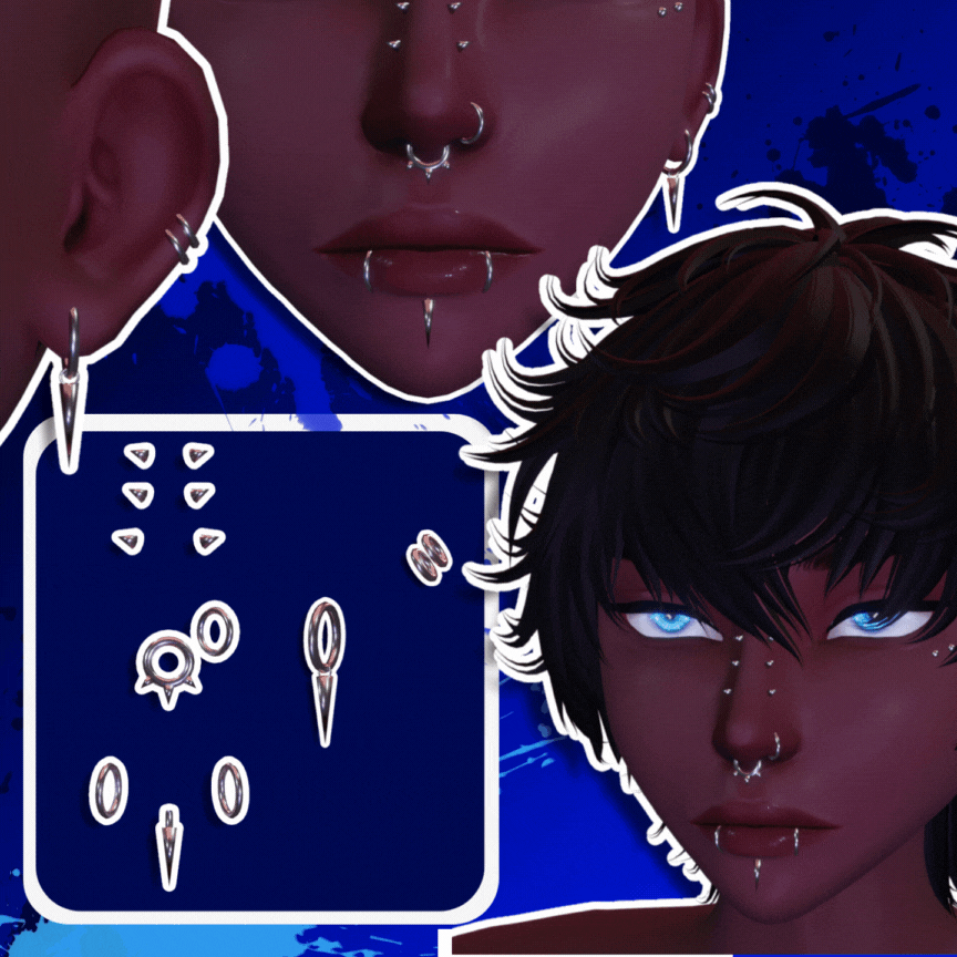 🤍Piercings 01🖤