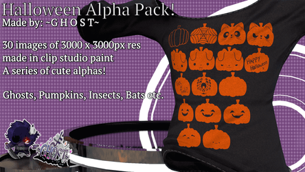 -FREE- Halloween Alpha Pack