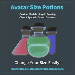 Hash Studios Size Potions [UdonSharp] [SDK3]