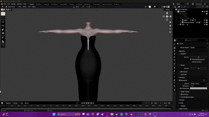 Low Cut Dress (server freebie)