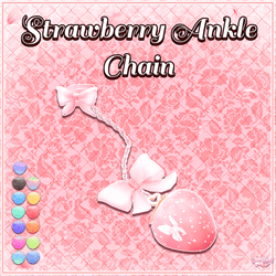 Strawberry Ankle Chain