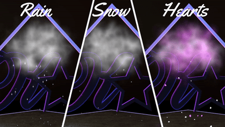 Cloud Pack Snow/Rain/Hearts