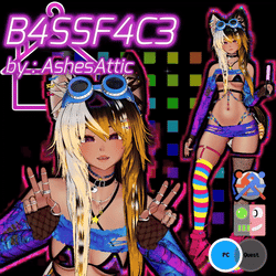 B4SSF4C3 - PC, NSFW, AUDIOLINK, VRCFT