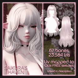 Erotica's "Pretty Girl" Hair for VRChat