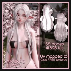 Linh's Updo Hair for VRChat