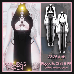 "Imperial" Dress Outfit For VRChat