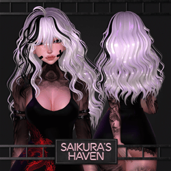 Lileila's Fluffy & Curly Hair for VRChat