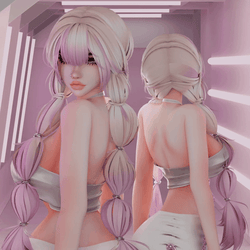 Holly's Bubbly Braid Hair for VRChat