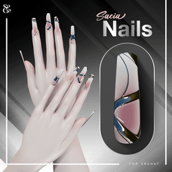Sacia Nails ( FREE!! in Server ) Asset for VRChat