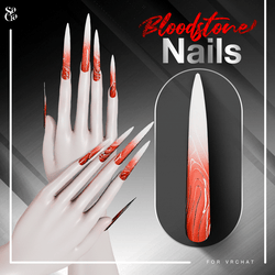 Bloodstone Nails ( Asset for VRChat )