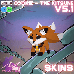 [Pet.30][SKIN 1] Cookie - The Kitsune  - Follower Pets v5.0+ [Tier 2]
