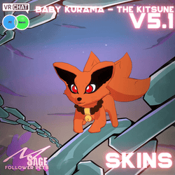 [Pet.30][SKIN 2] Baby Kurama - The Kitsune  - Follower Pets v5.0+ [Tier 1]