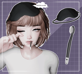 Sleep Mask & Toothbrush Set {SERVER FREEBIE}