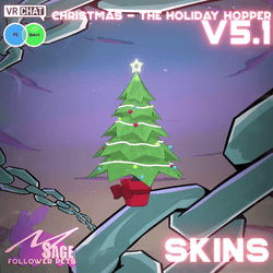 [Pet.34][SKIN 1] Christmas - The Holiday Hopper - Follower Pets v5.0+ [Tier 1]
