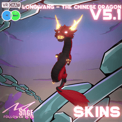 [Pet.36][SKIN 1] Longwang - The Chinese Dragon - Follower Pets v5.0+ [Tier 1]