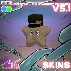 [Pet.35][SKIN 2] Jojo Star - The Stardust Crusader - Follower Pets v5.0+ [Tier 2]