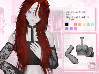 Lacey Crop Top [SERVER FREEBIE]
