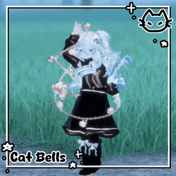 ᓚ₍ ^. .^₎ 🔔 Cat Bells Flow Toy with Pretty Chime Sounds 🔔 VrChat Asset 🔔 ᓚ₍ ^. .^₎