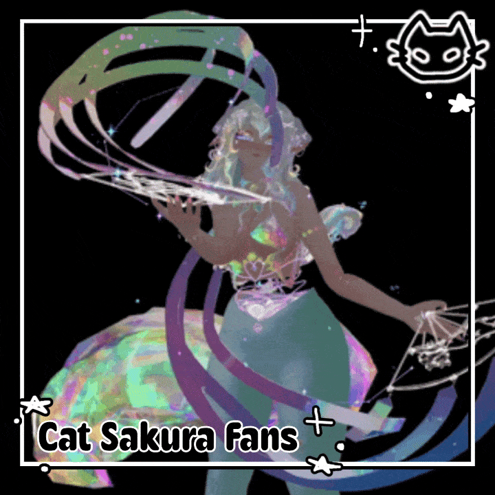 ⋆｡‧˚ʚ🍓ɞ˚‧｡⋆ Cat Sakura Fans ⋆｡‧˚ʚ🍓ɞ˚‧｡⋆ Dance Fans ⋆｡‧˚ʚ🍓ɞ˚‧｡⋆ Vrchat Asset