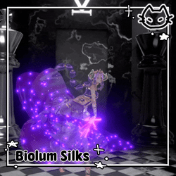 ✦🔮 Biolumescent Silks 🔮✦ Fan-ribbons ✦ Vrchat Asset