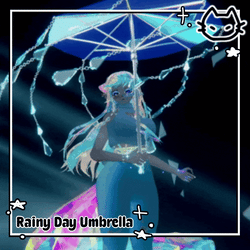 ☁︎☂️ Rainy Day Umbrella ☂️ Vrchat Asset ☂️☁︎